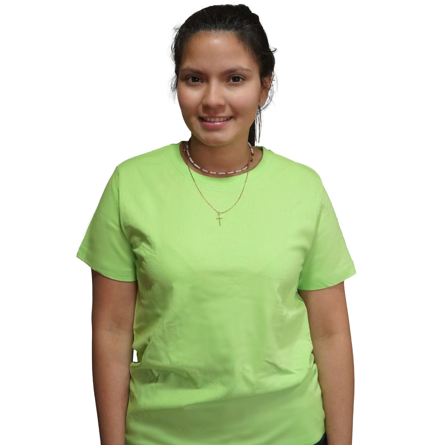 Poleras lisas adulto manga corta Gris