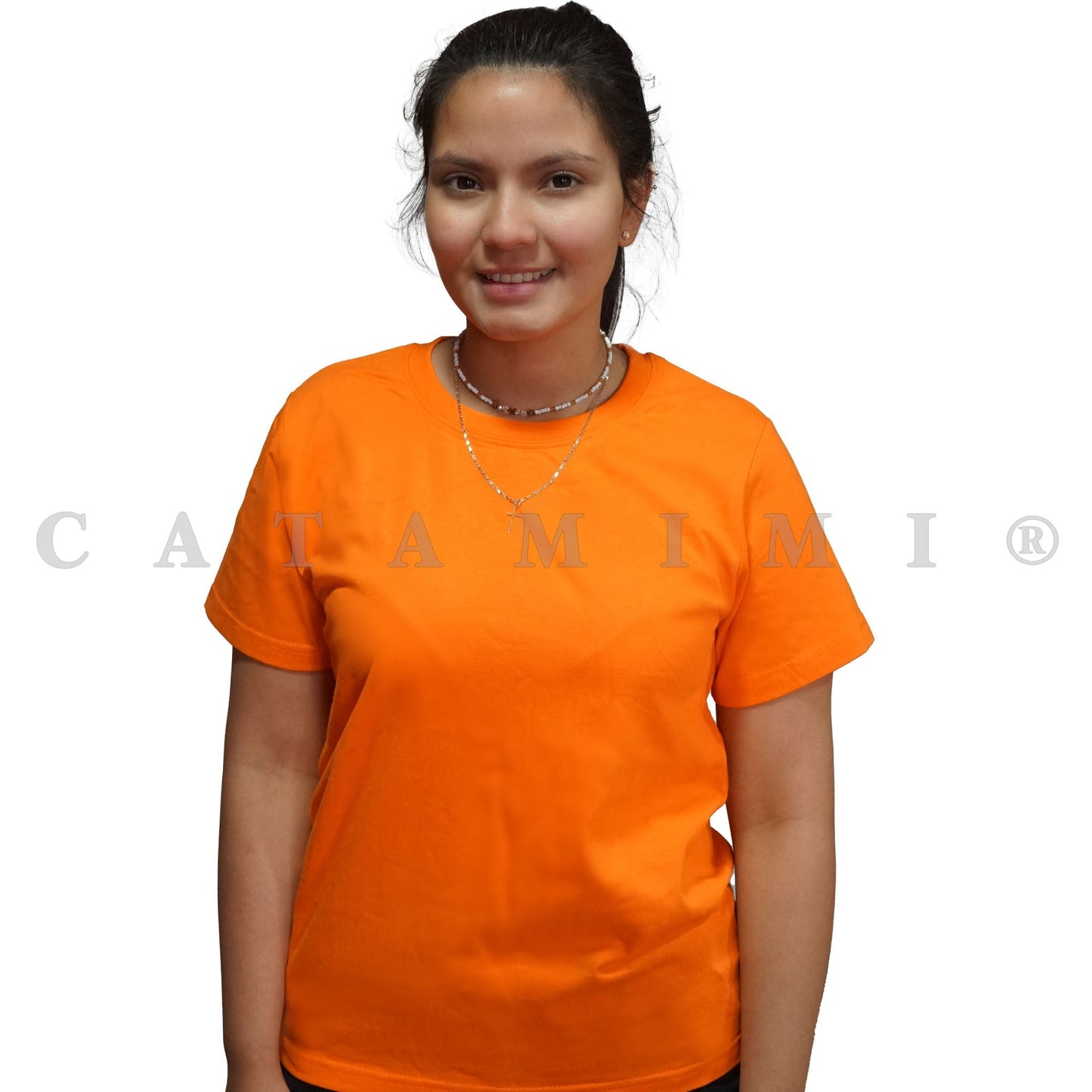 Poleras lisas adulto manga corta Gris