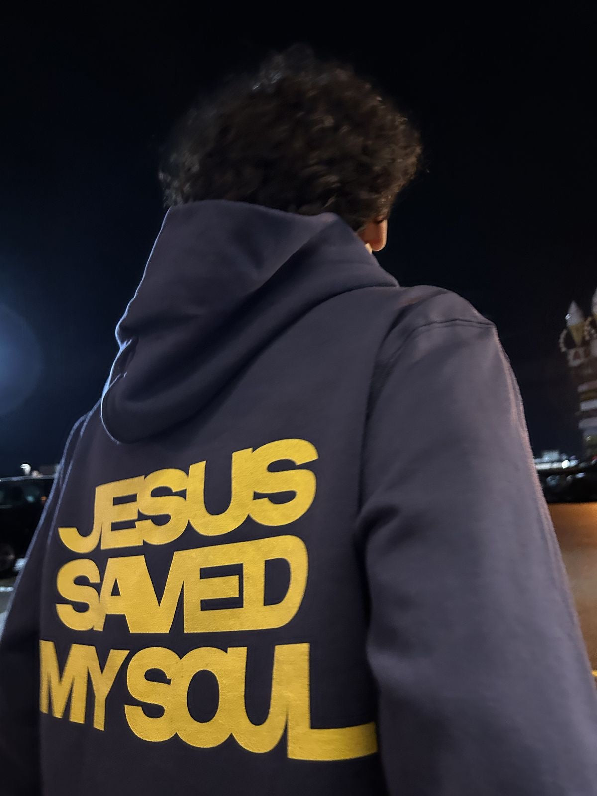 Hoodie god modelo recto