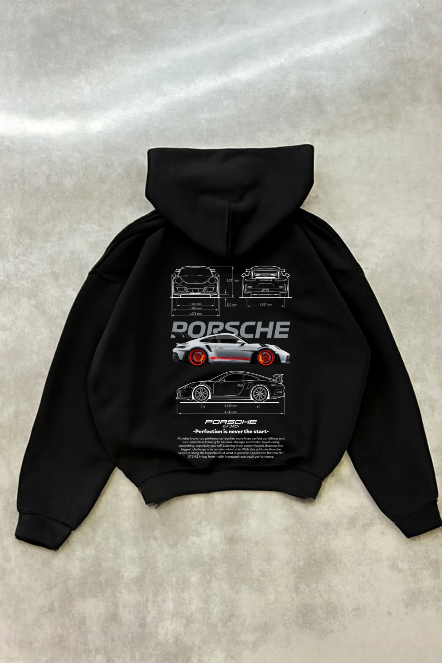 Hoodie porshe manga globos
