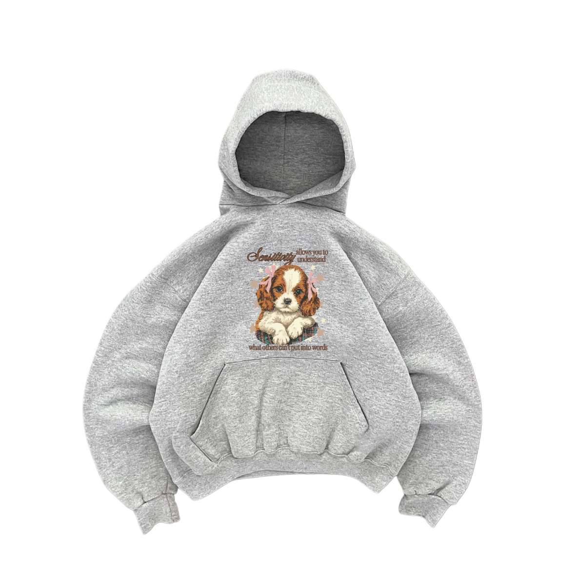 Hoodie modelo manga globo