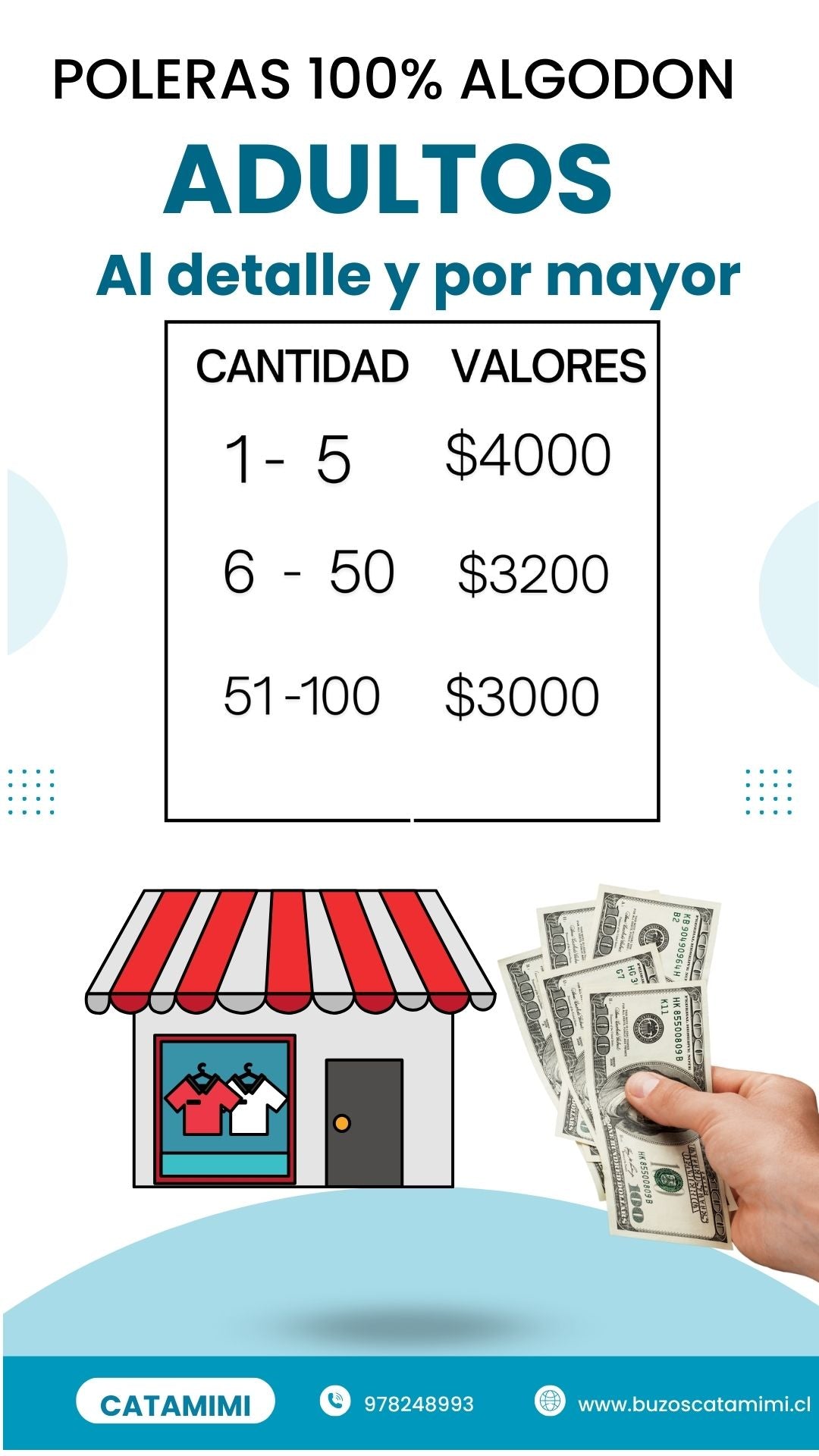 Poleras lisas adulto manga corta Gris