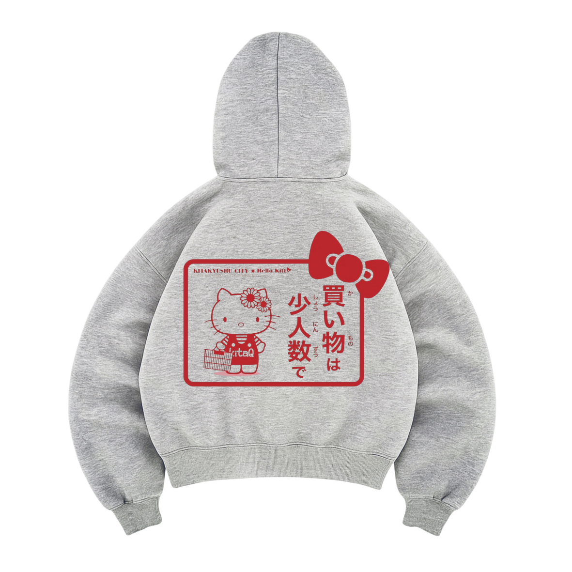 Hoodie mangas globo hello kitty