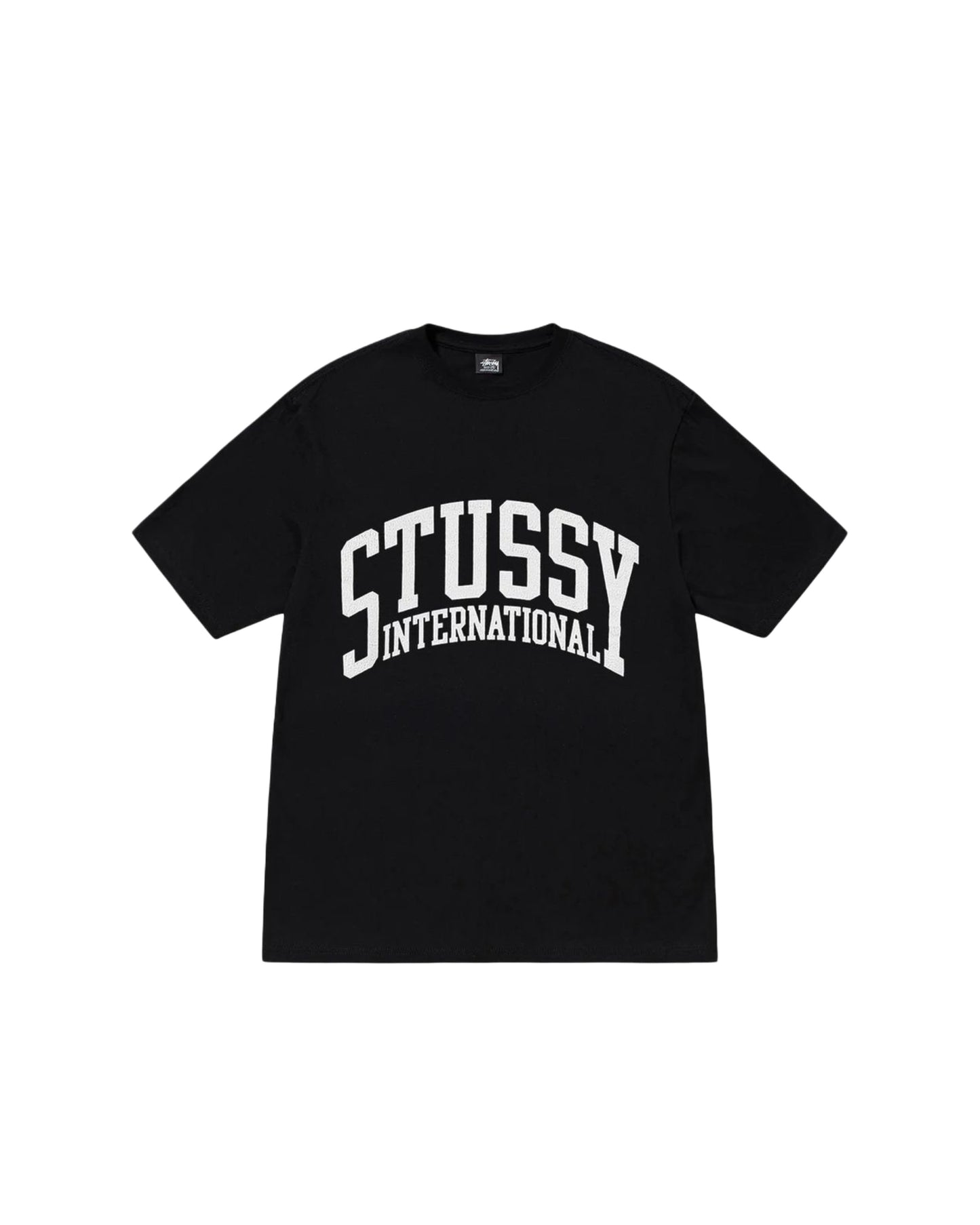Tshirt negra stussy international