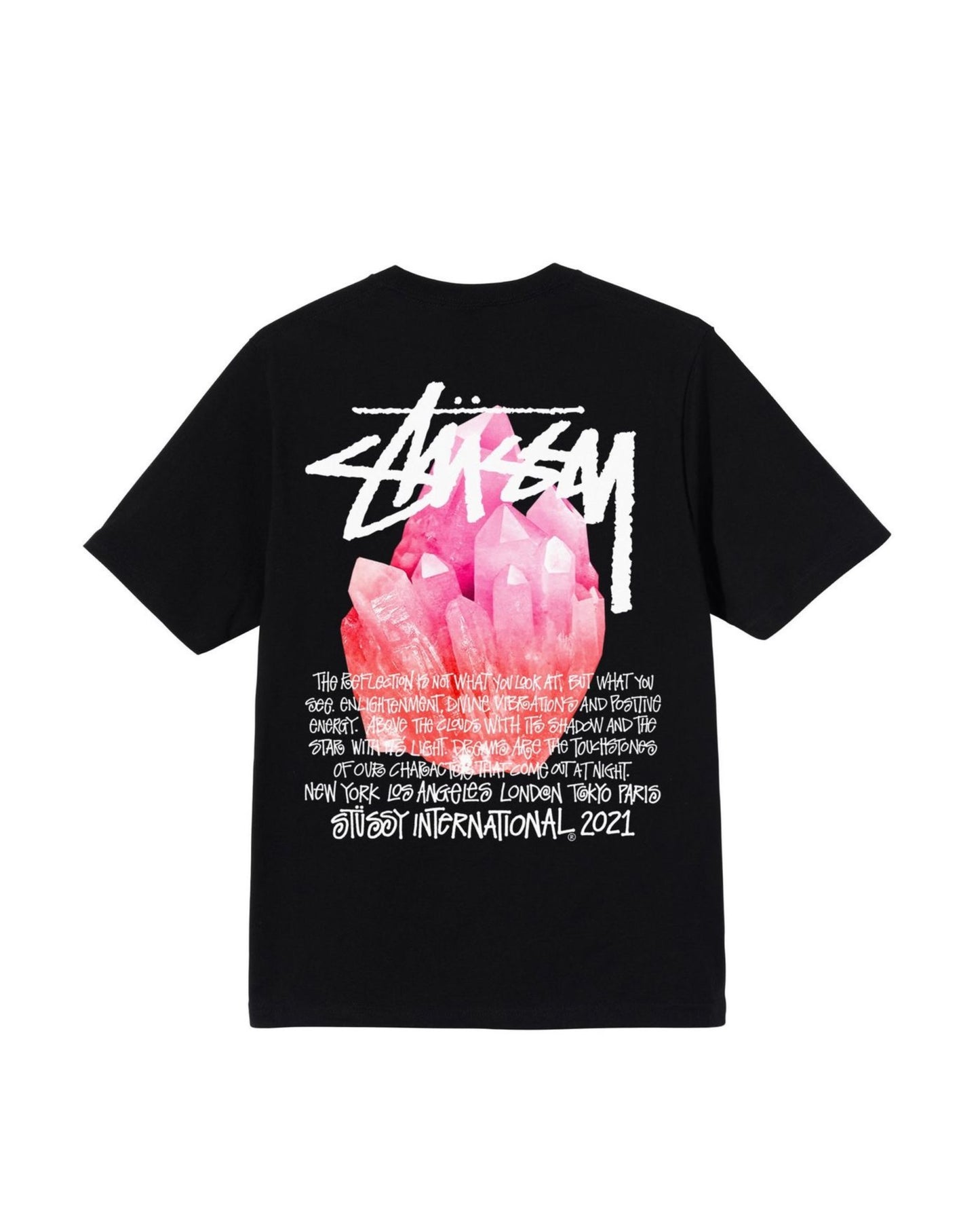 Tshirt stussy diamante rosa