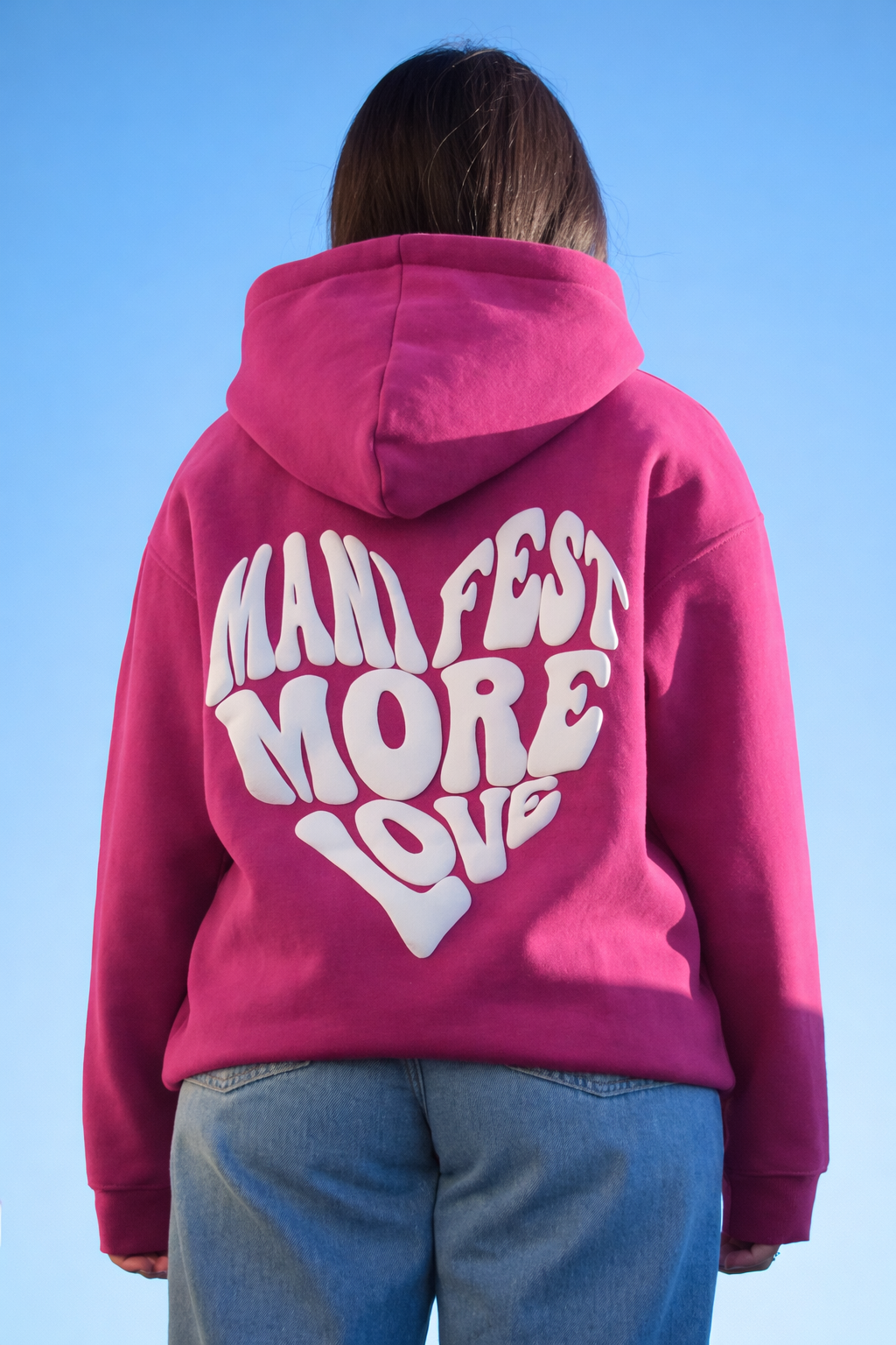 Hoodie love modelo recto