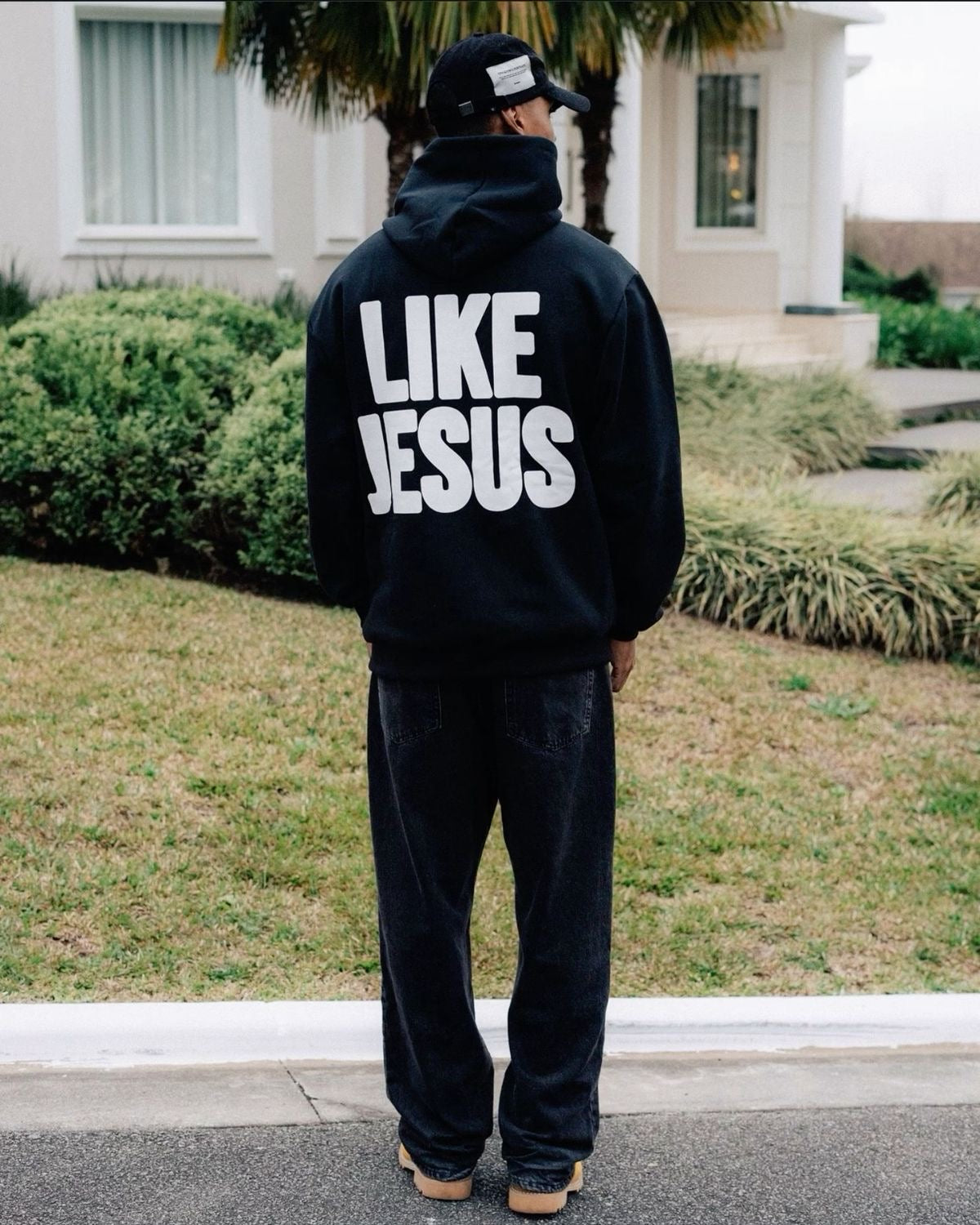 Hoodie mangas globo like Jesús