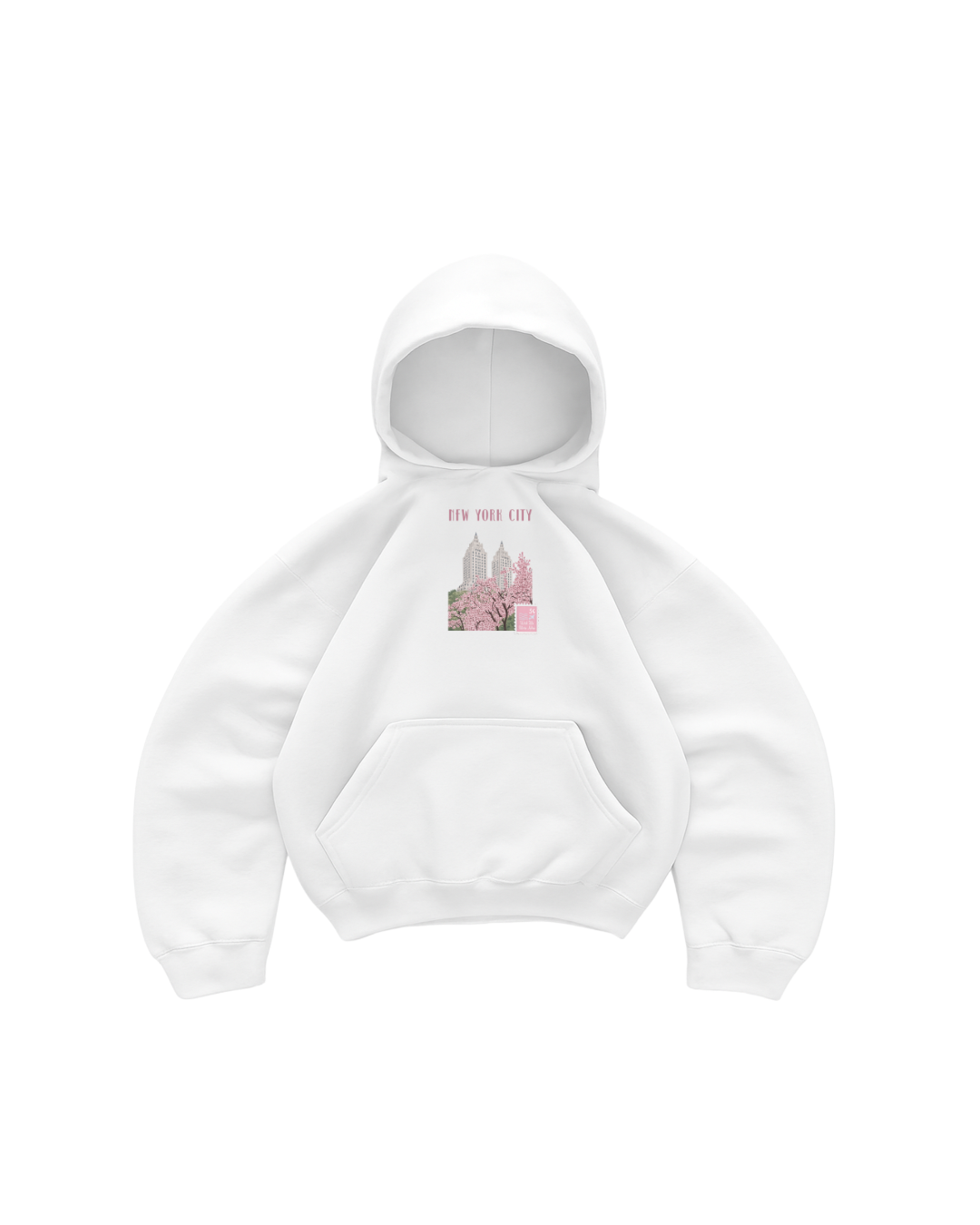 Hoodie manga globo New York city