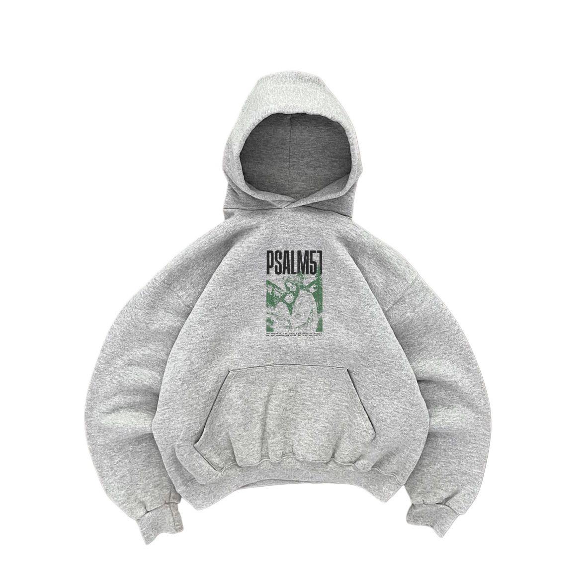 Hoodie modelo manga globo