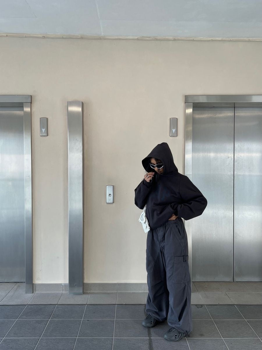 Hoodie Yeezy mangas globo