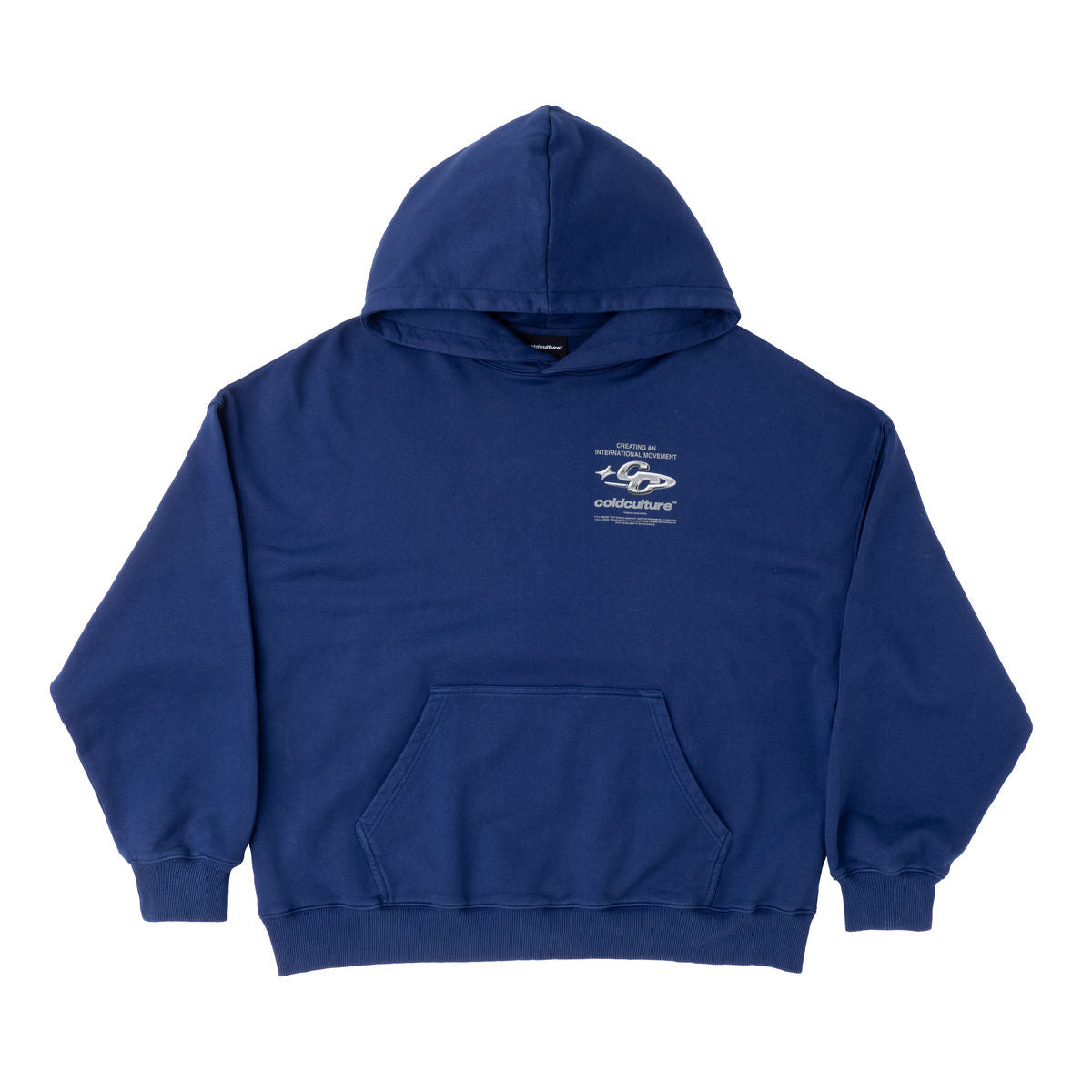 Hoodie azul rey cold culture