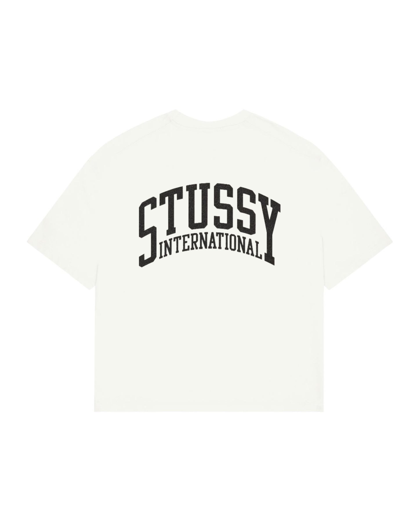 Tshirt blanca stussy International
