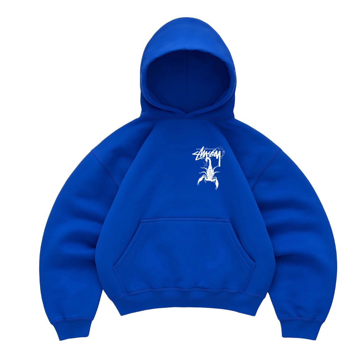 Hoodie mangas globo stussy