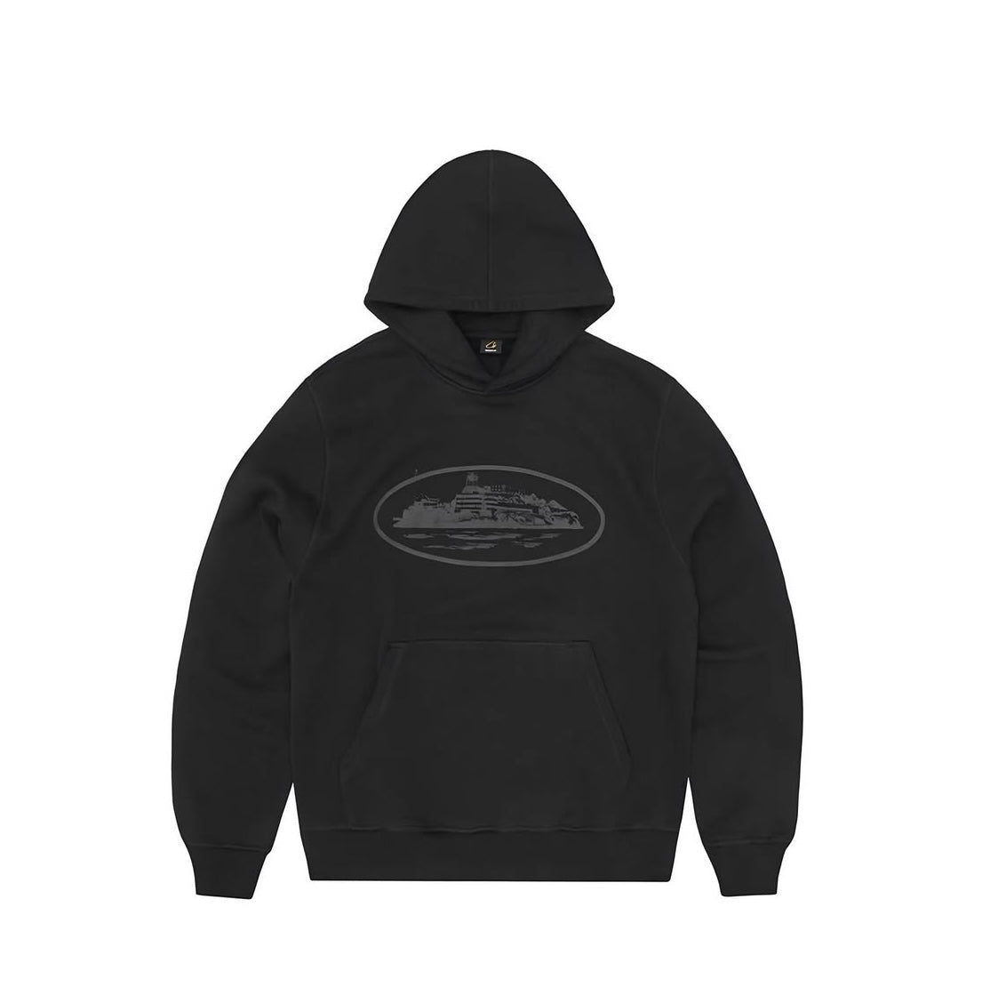 Hoodie negro corteiz negro