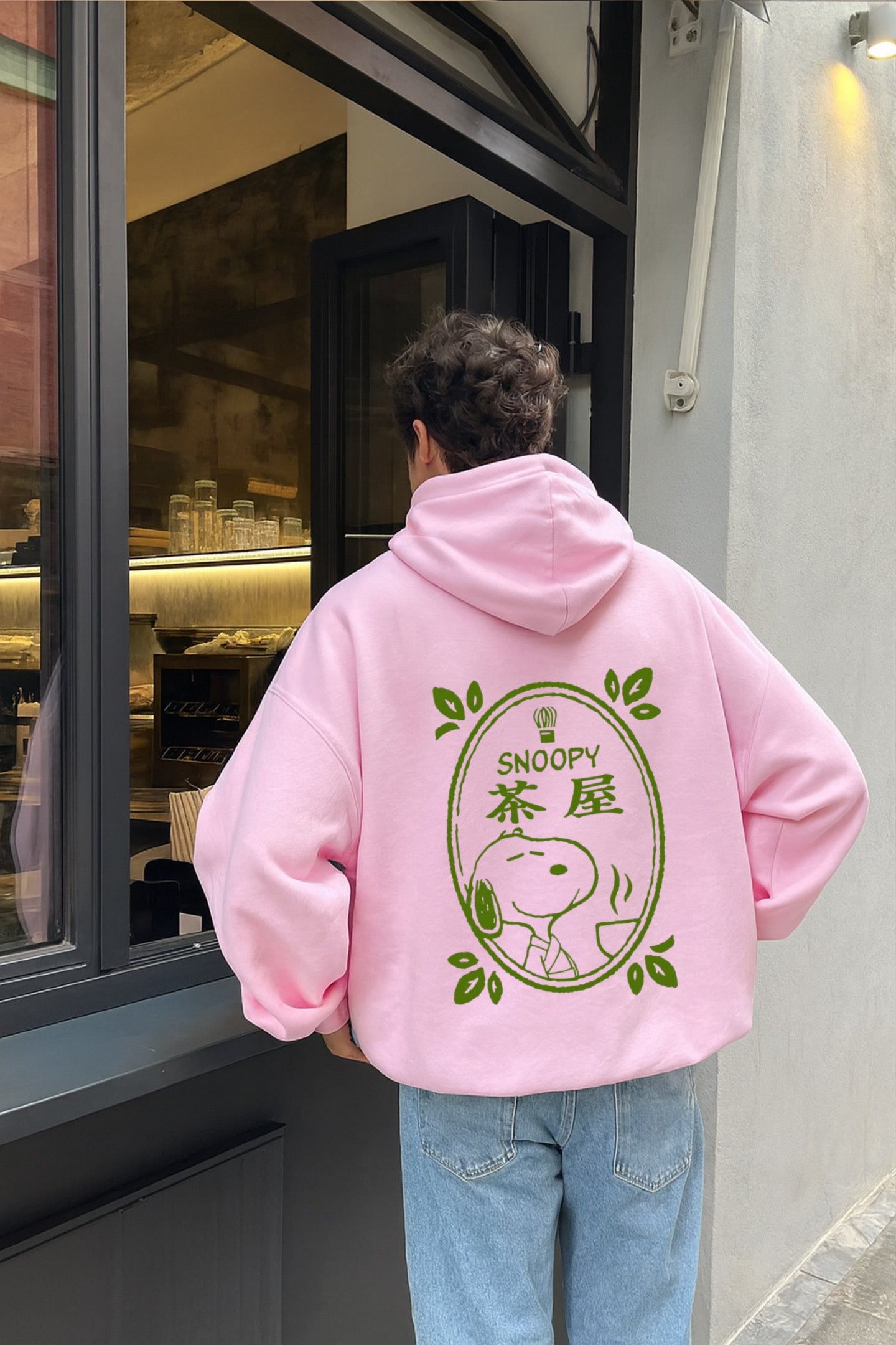Hoodie snopy manga globo