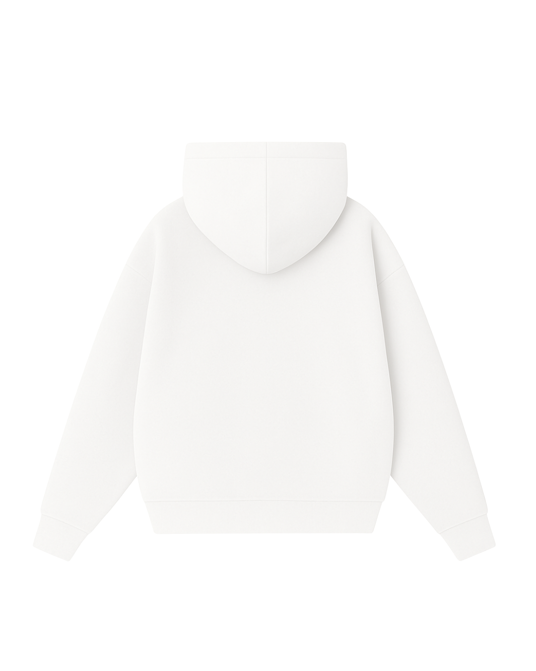 Basic White - Hoodie Clásico