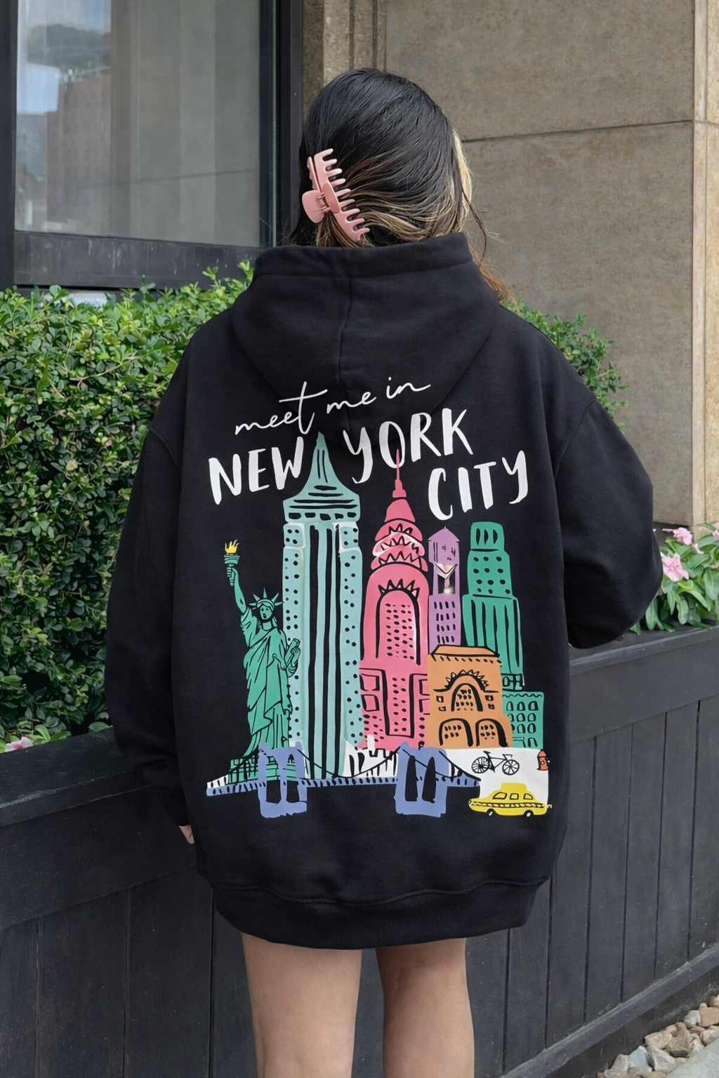Hoodie New York city Hoodie manga globo