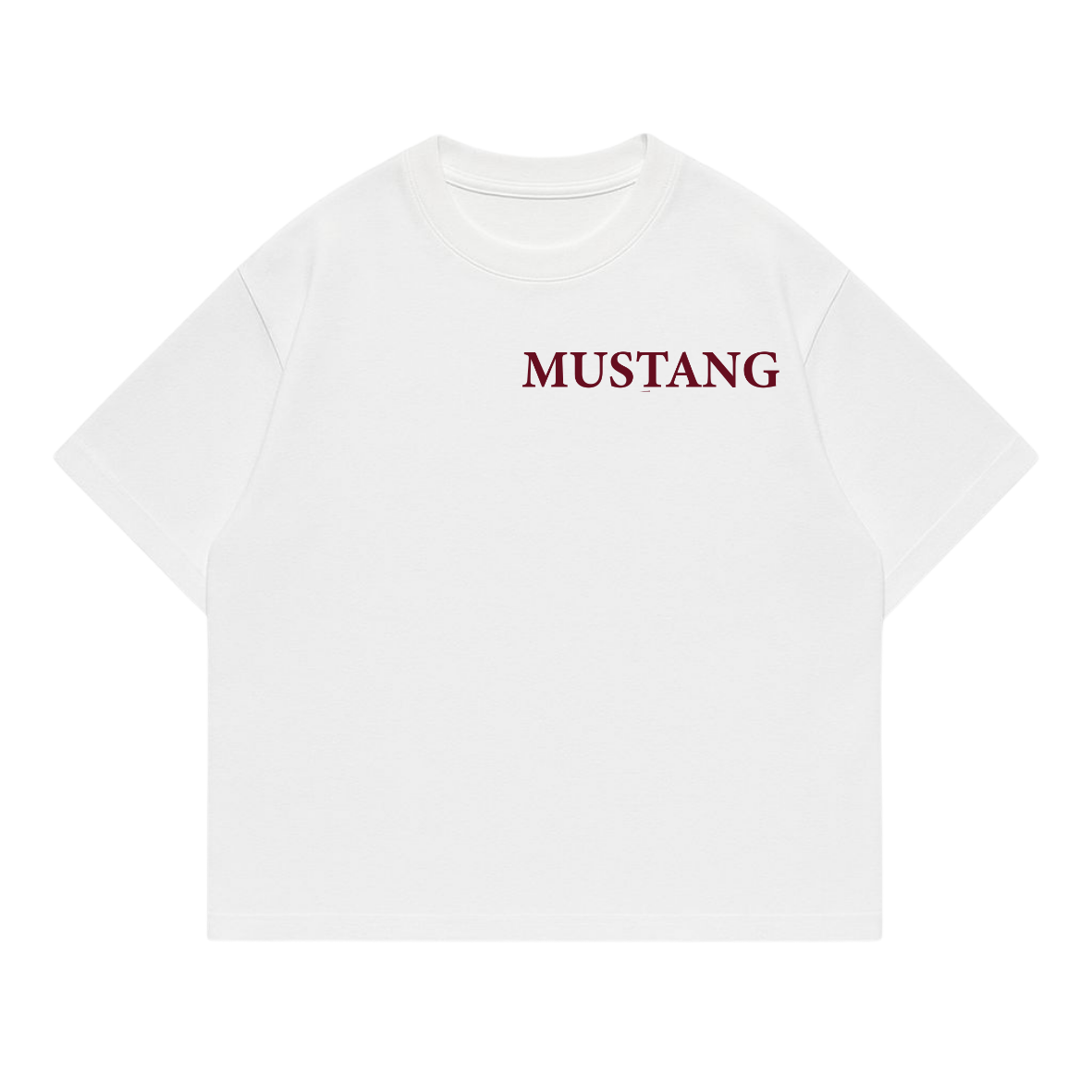 Polera boxi fit Mustang