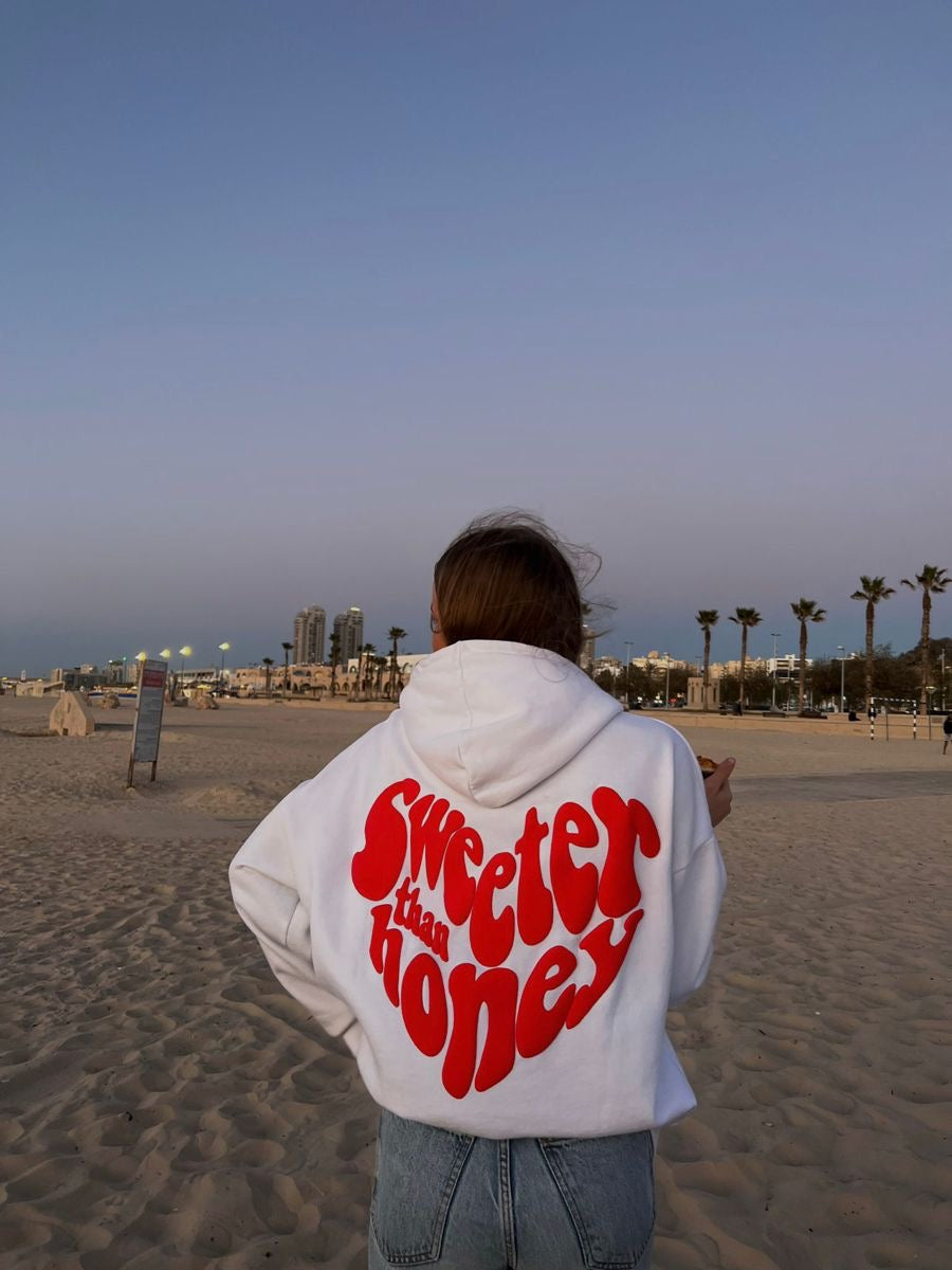 Hoodie sweether that honey modelo manga globo