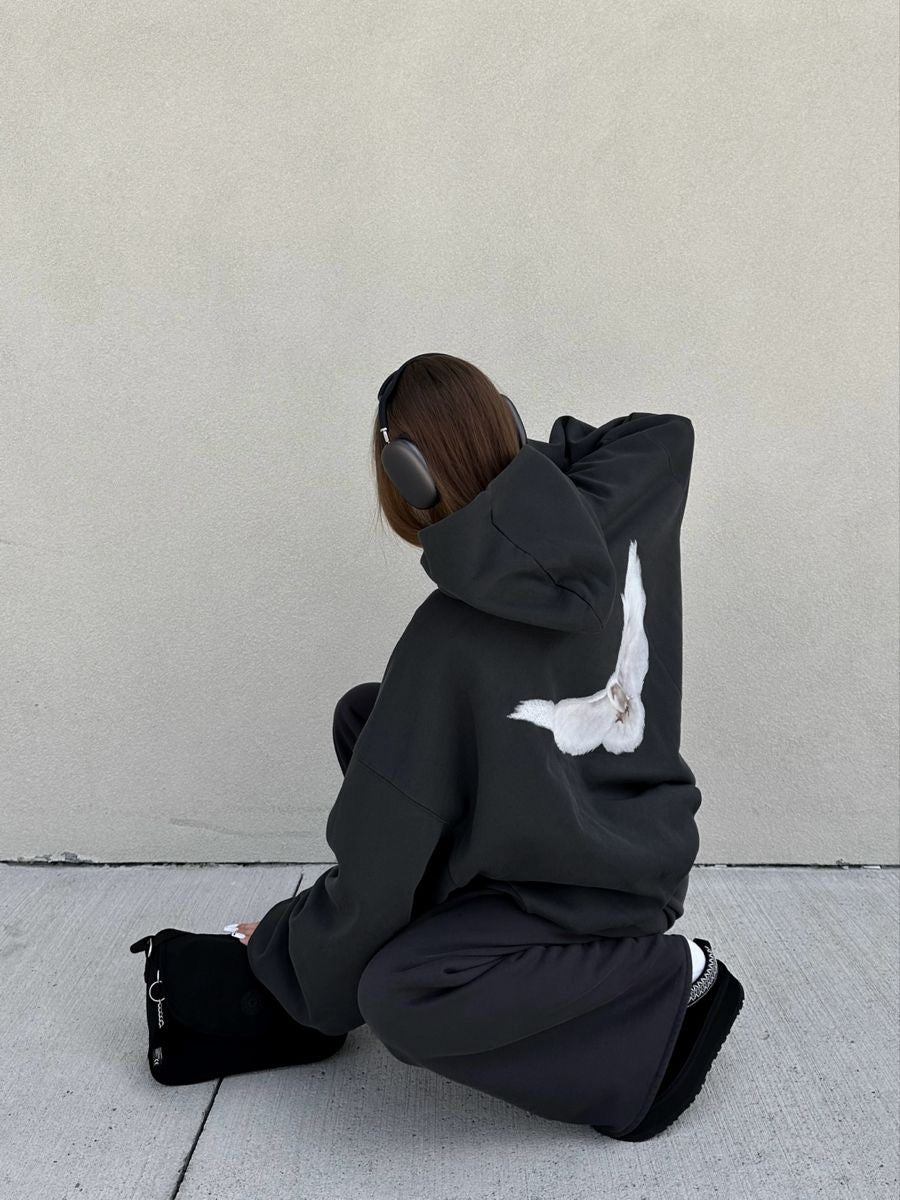 Hoodie Yeezy mangas globo