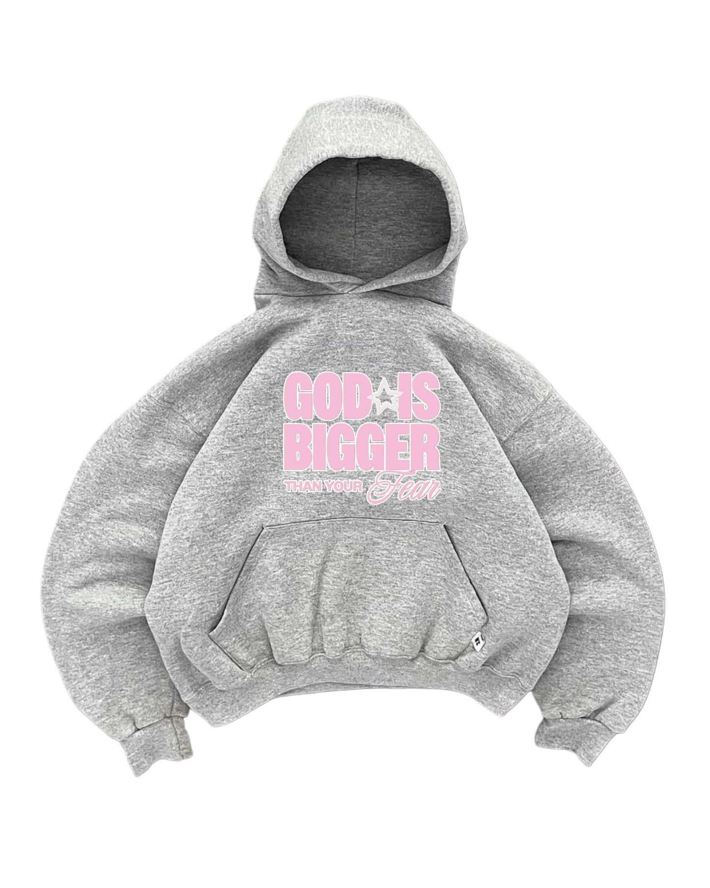 Hoodie god is bigger modelo manga globo