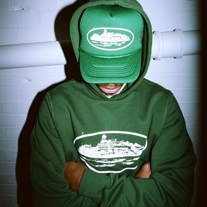Hoodie corteiz verde