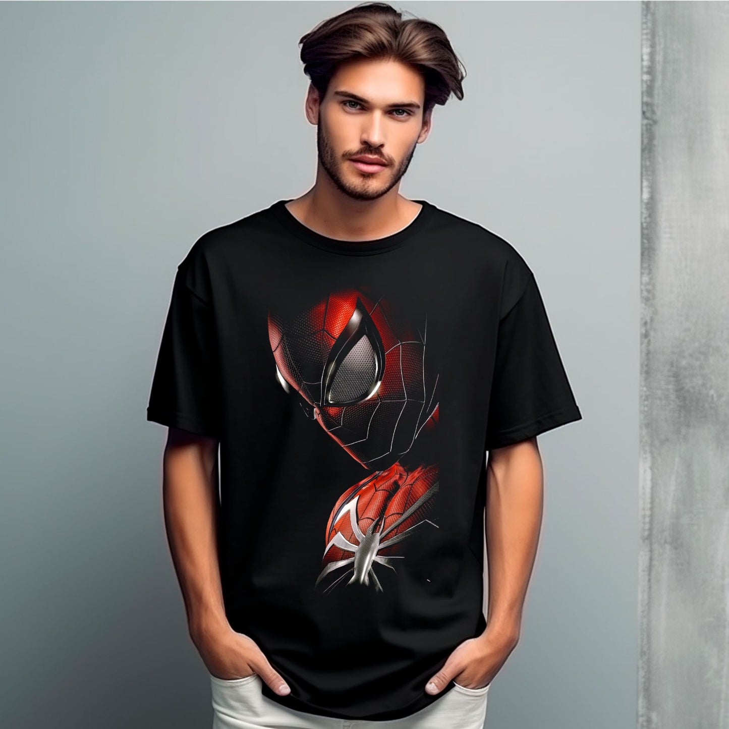 Polera semitono Spiderman #0022