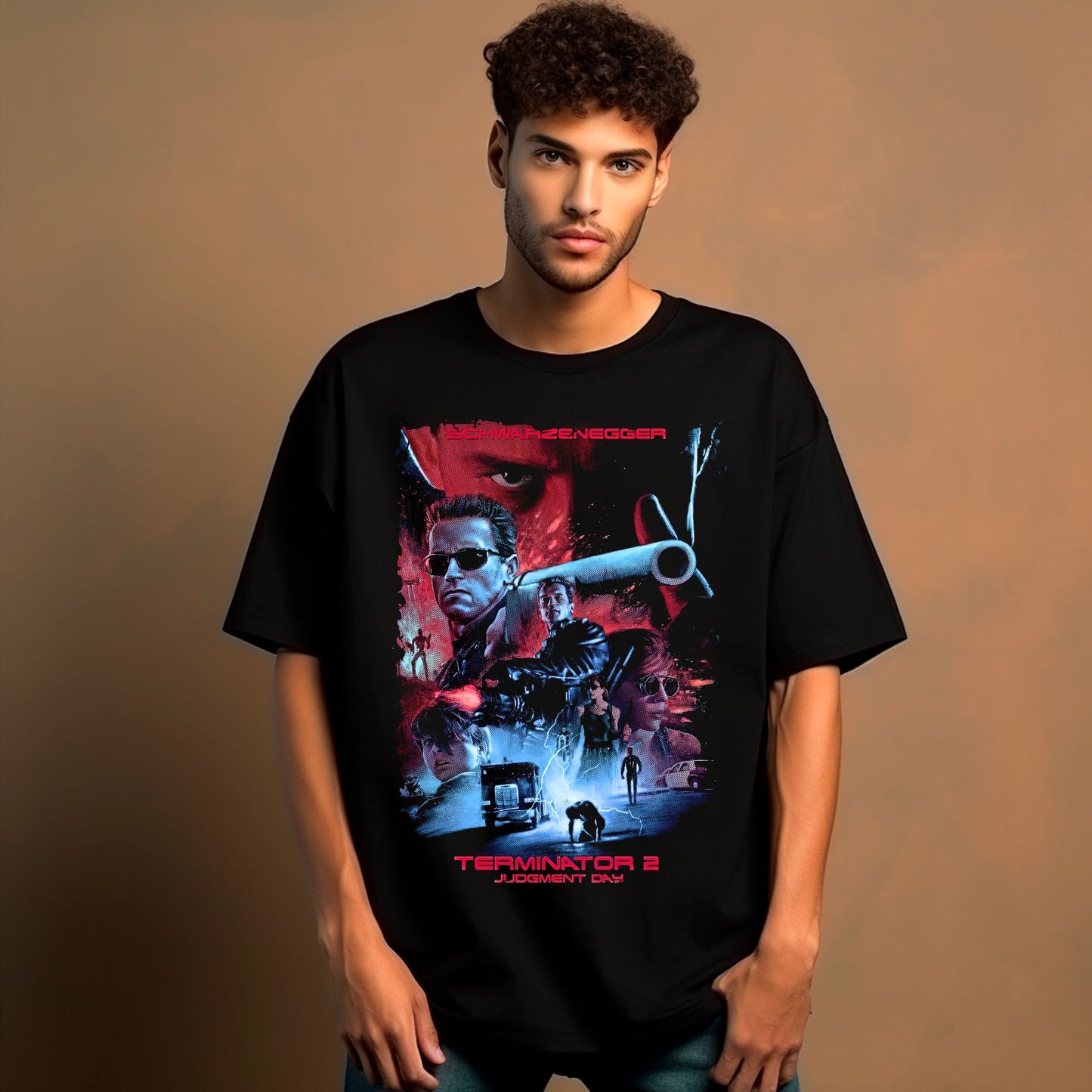 Polera semitono terminator #0024