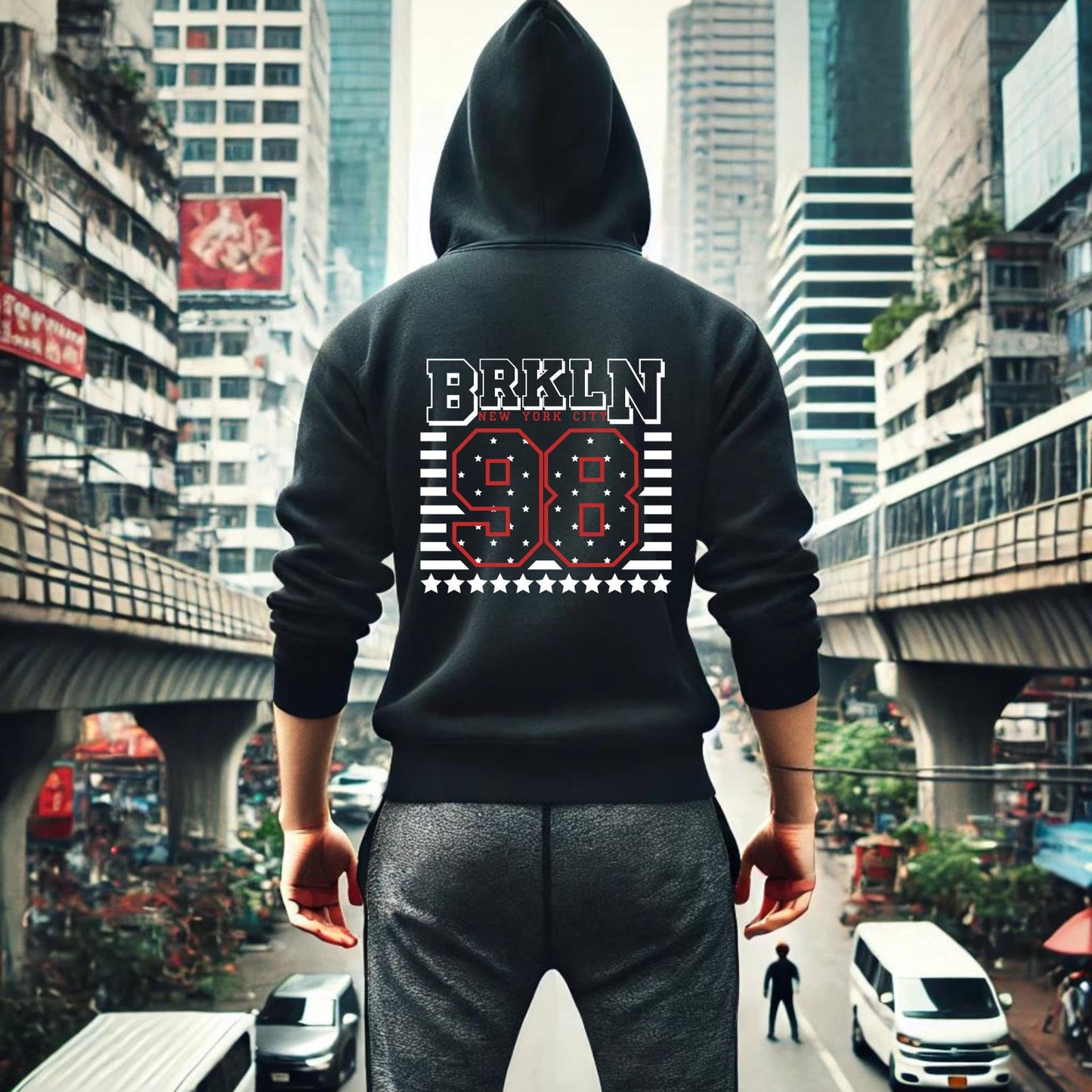 Hoodie brkln 98