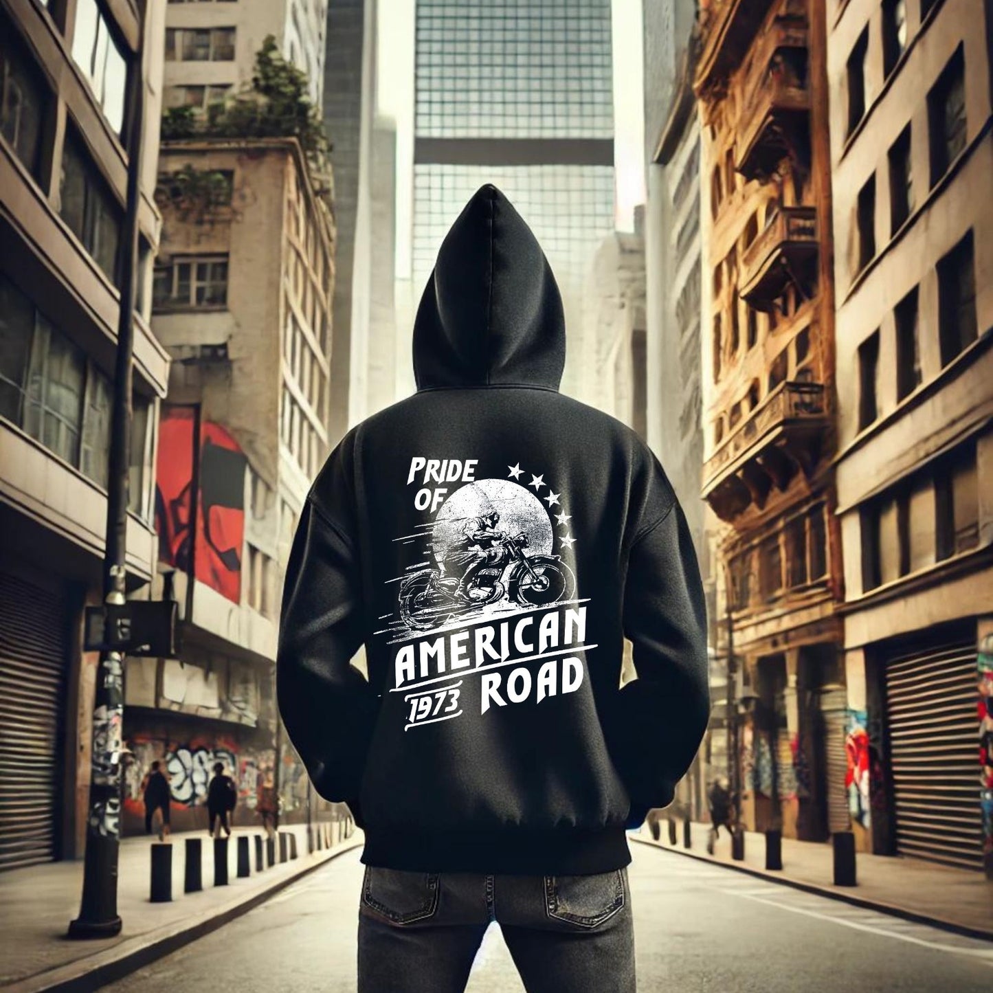 Hoodie pride of american #023
