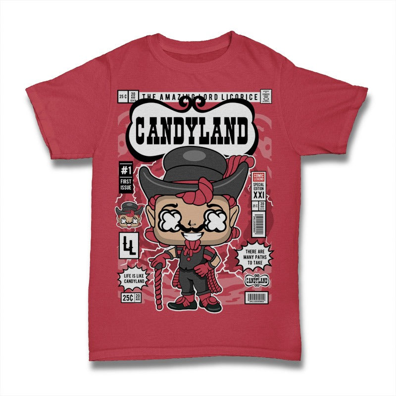 Polera CANDYLAND pop culture #0021