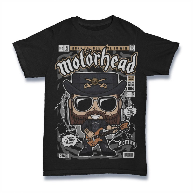 Polera motorhead pop culture #009