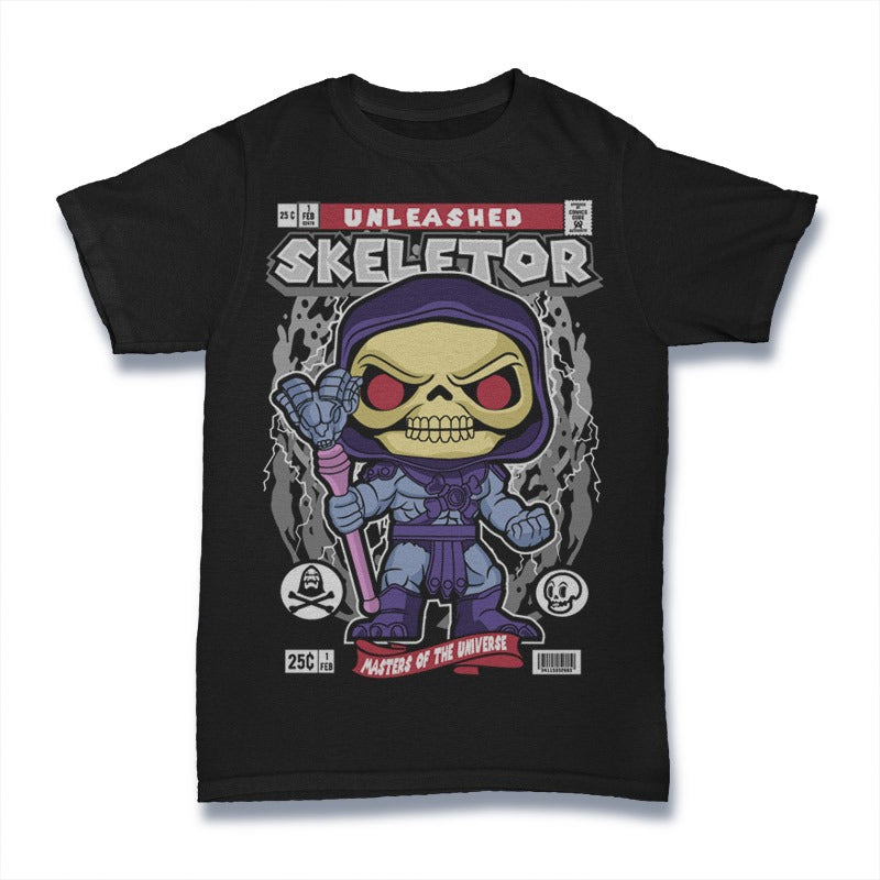 Polera SKELFTOR pop culture #0013