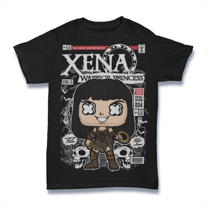 Polera XENA pop culture #0015