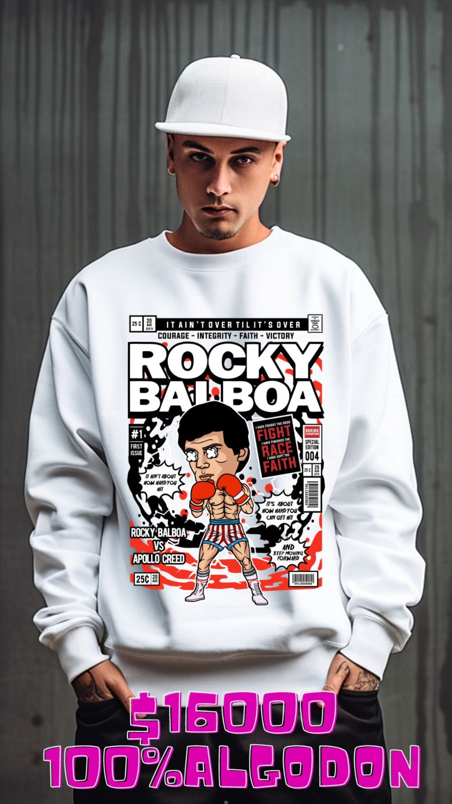 Poleron polo ROCKY BAL BOA #0022