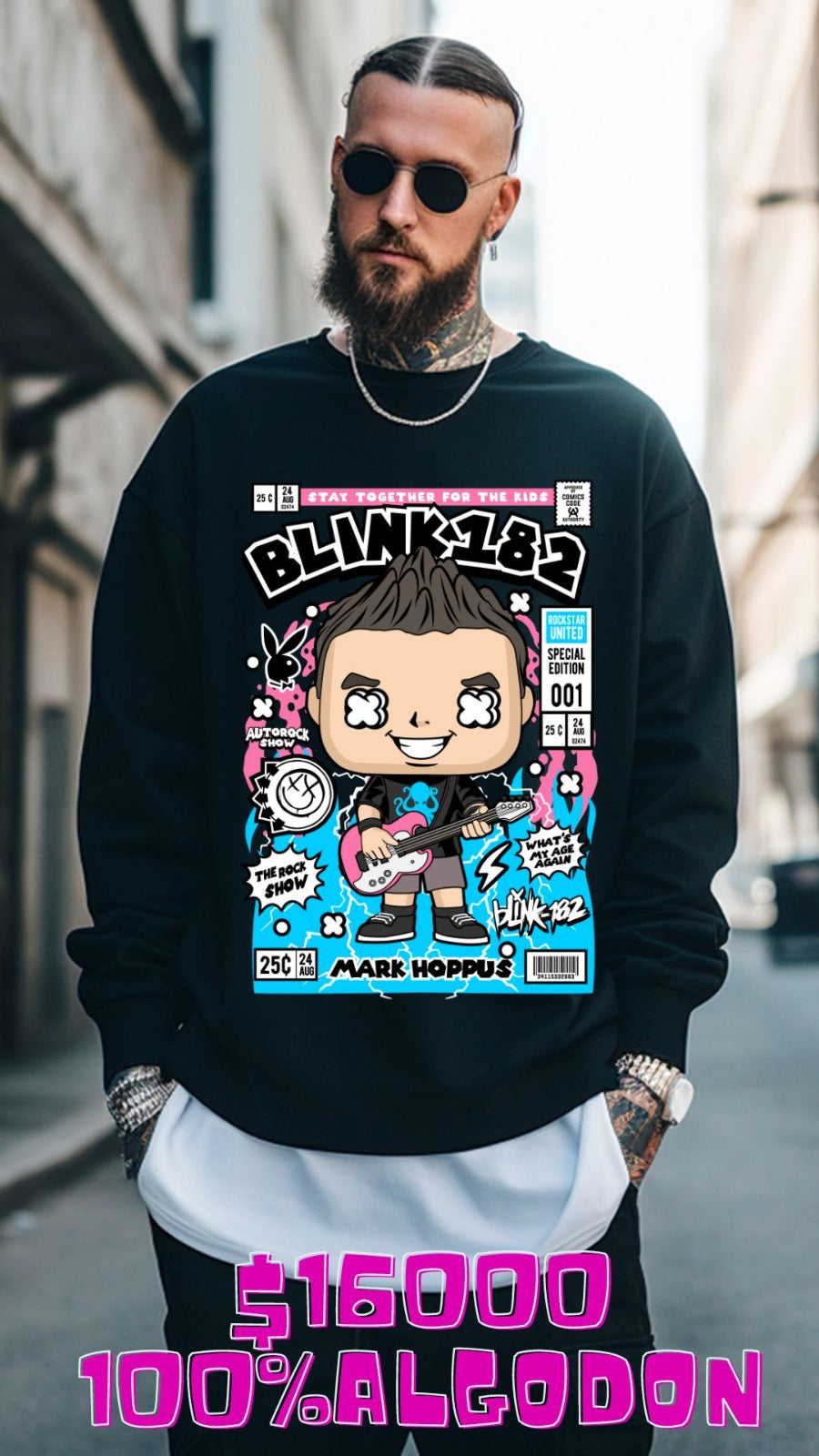 Poleron polo BLINK 182 #0016