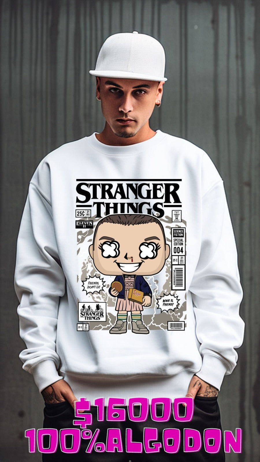 Poleron polo STRANGER THINGS #008