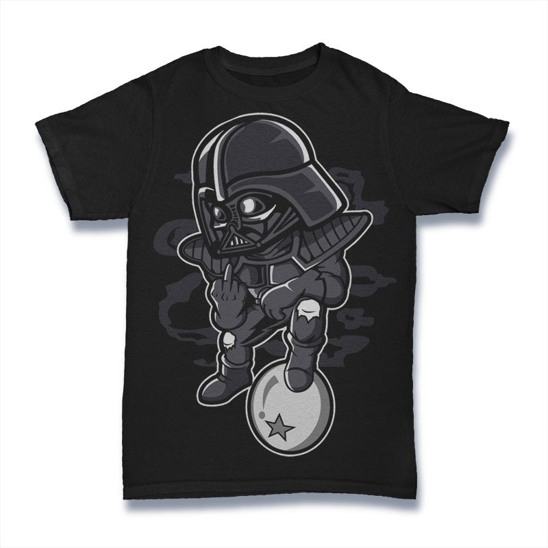 Polera cartoon culture bezita vader #0036