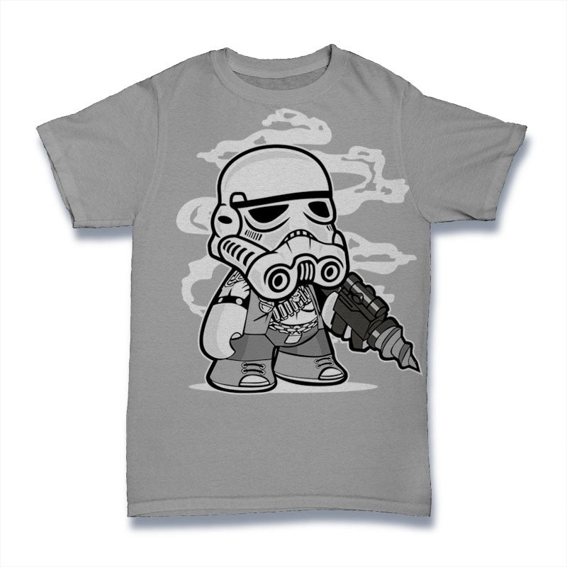 Polera cartoon culture bebop trooper #0034
