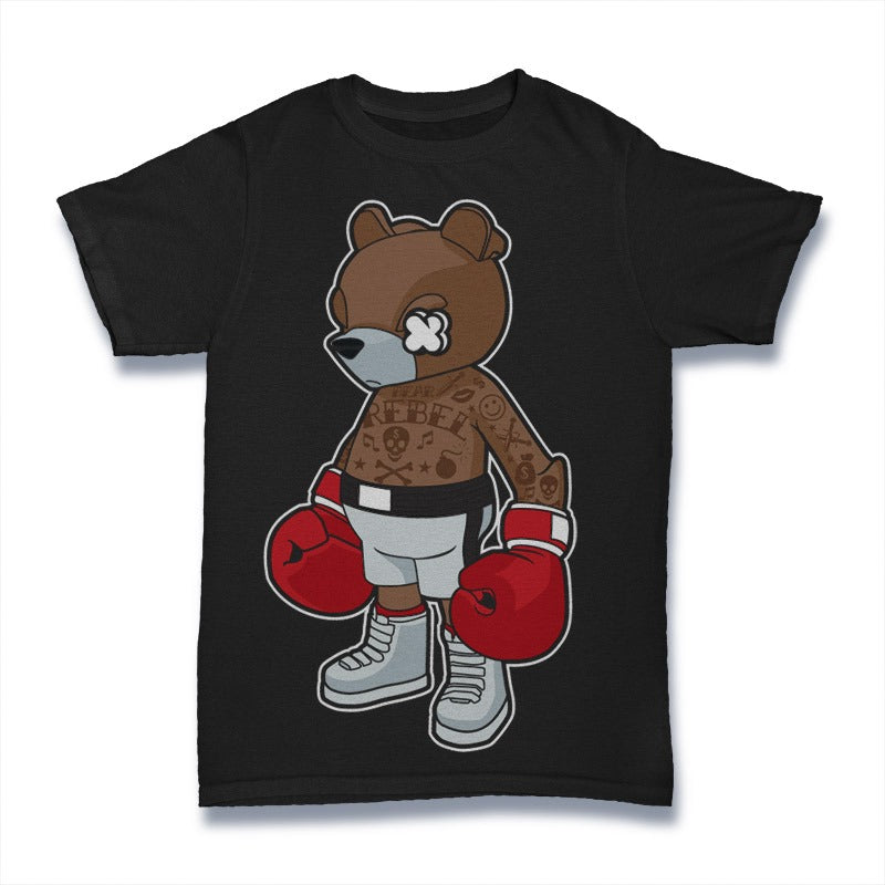 Polera cartoon culture Bear Boxer #0029