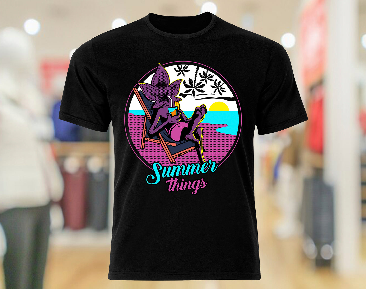 Poleras Stranger Things SUMMER THING 015