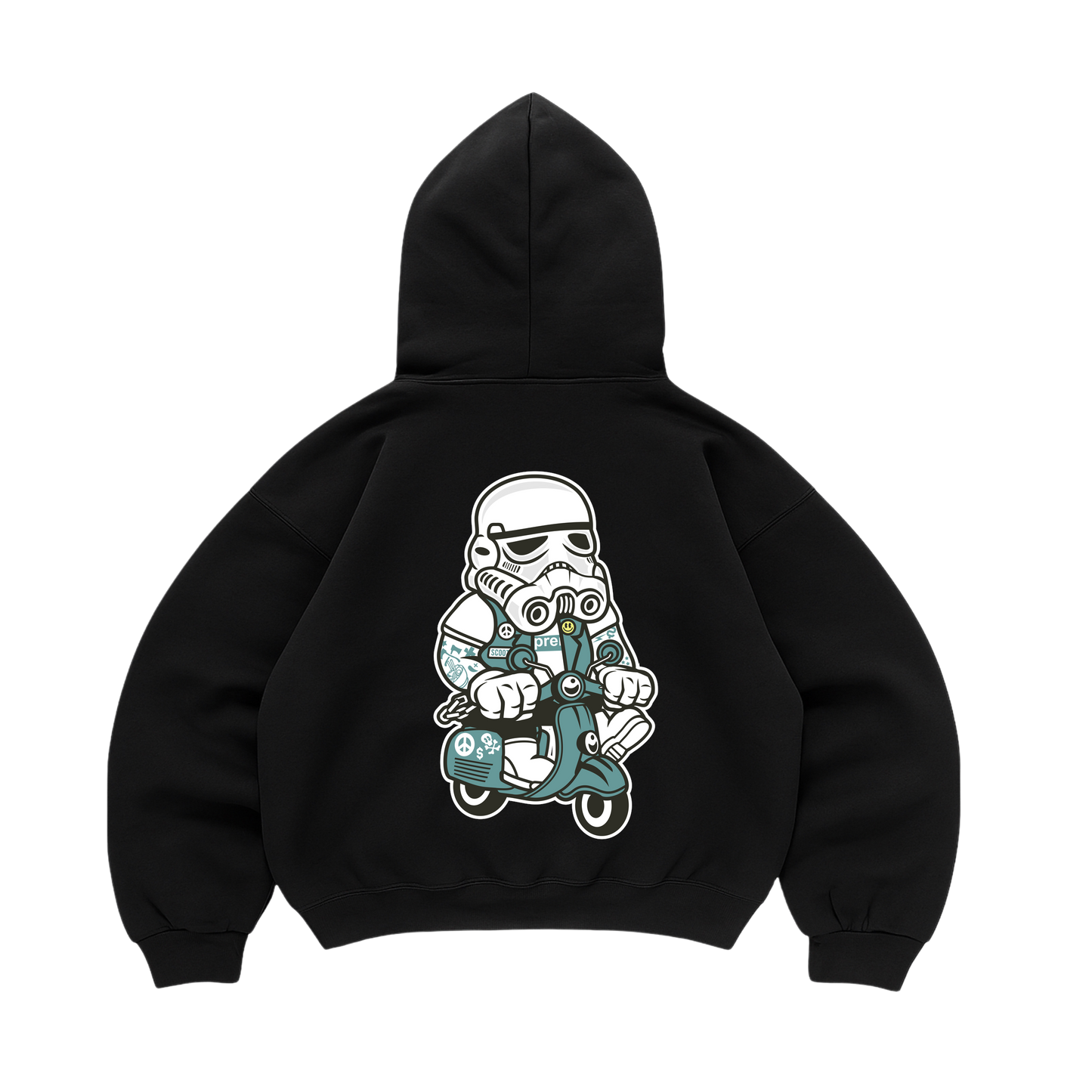 Hoodie Storm Trooper Scooter