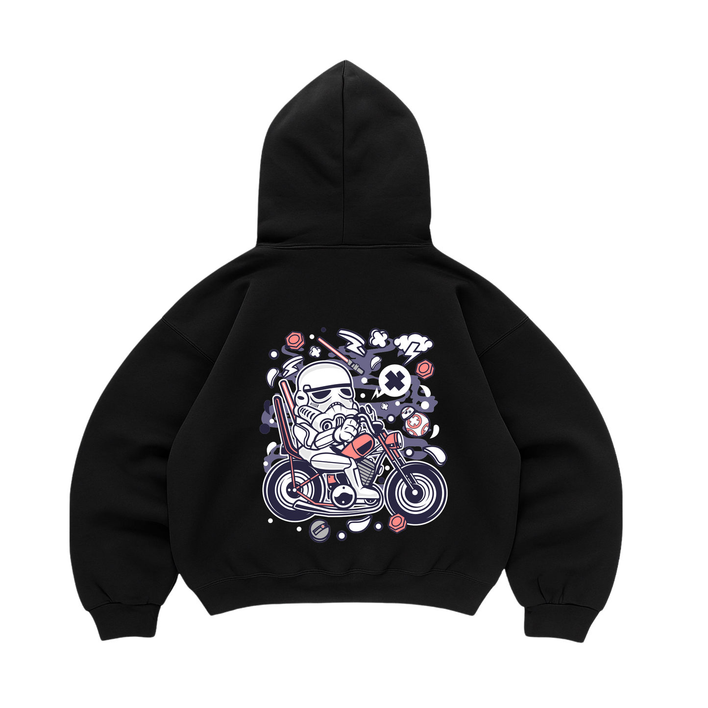 Hoodie Trooper Biker