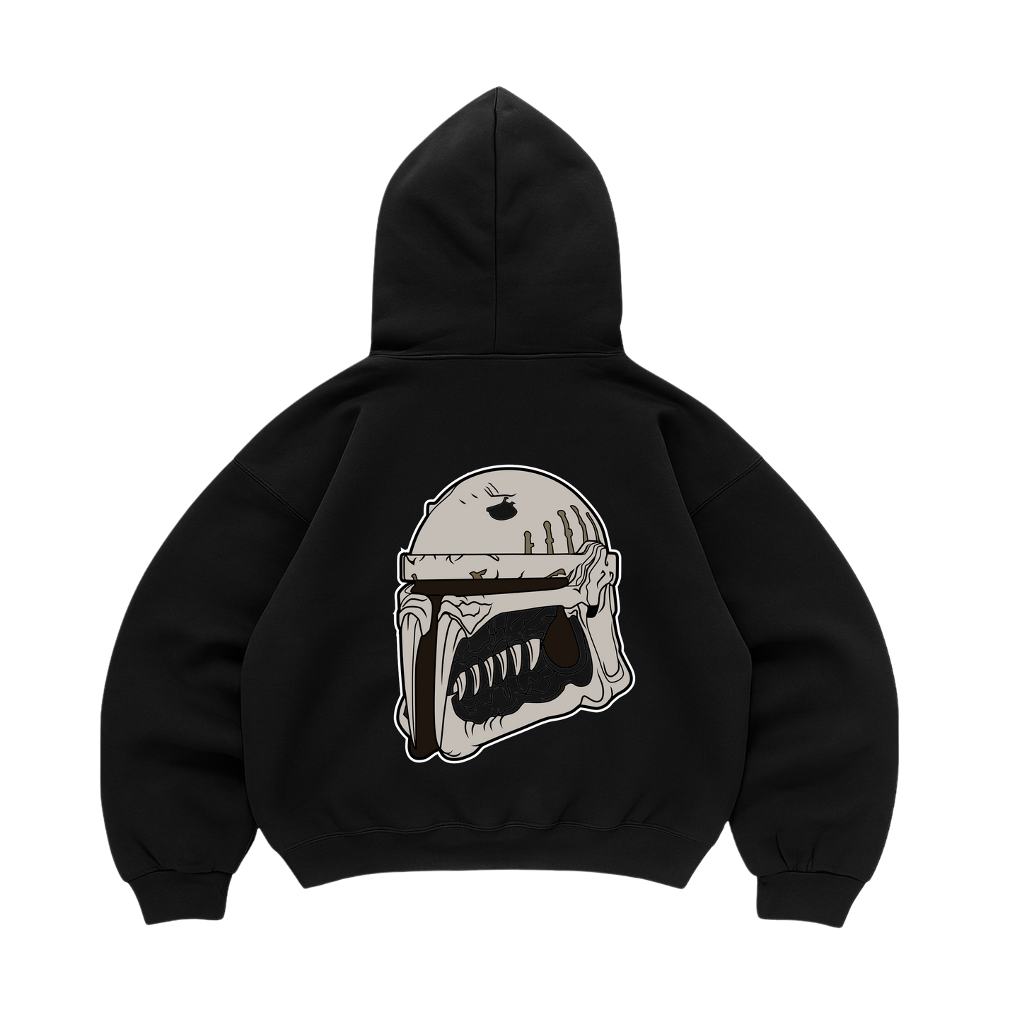 Hoodie Boba Skull
