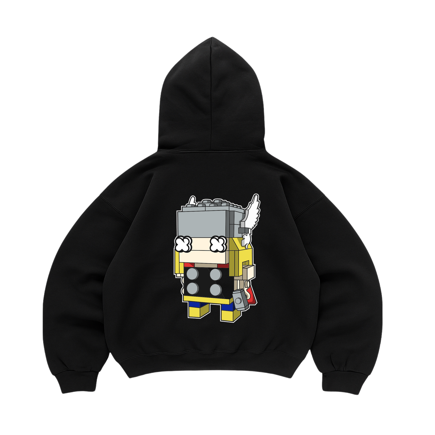 Hoodie Brick Head Thor