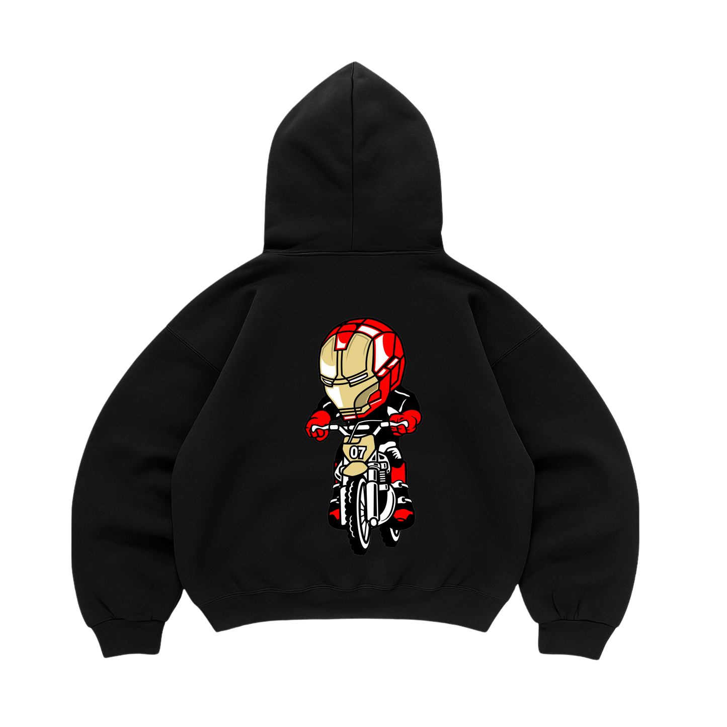 Hoodie Iron Man Biker
