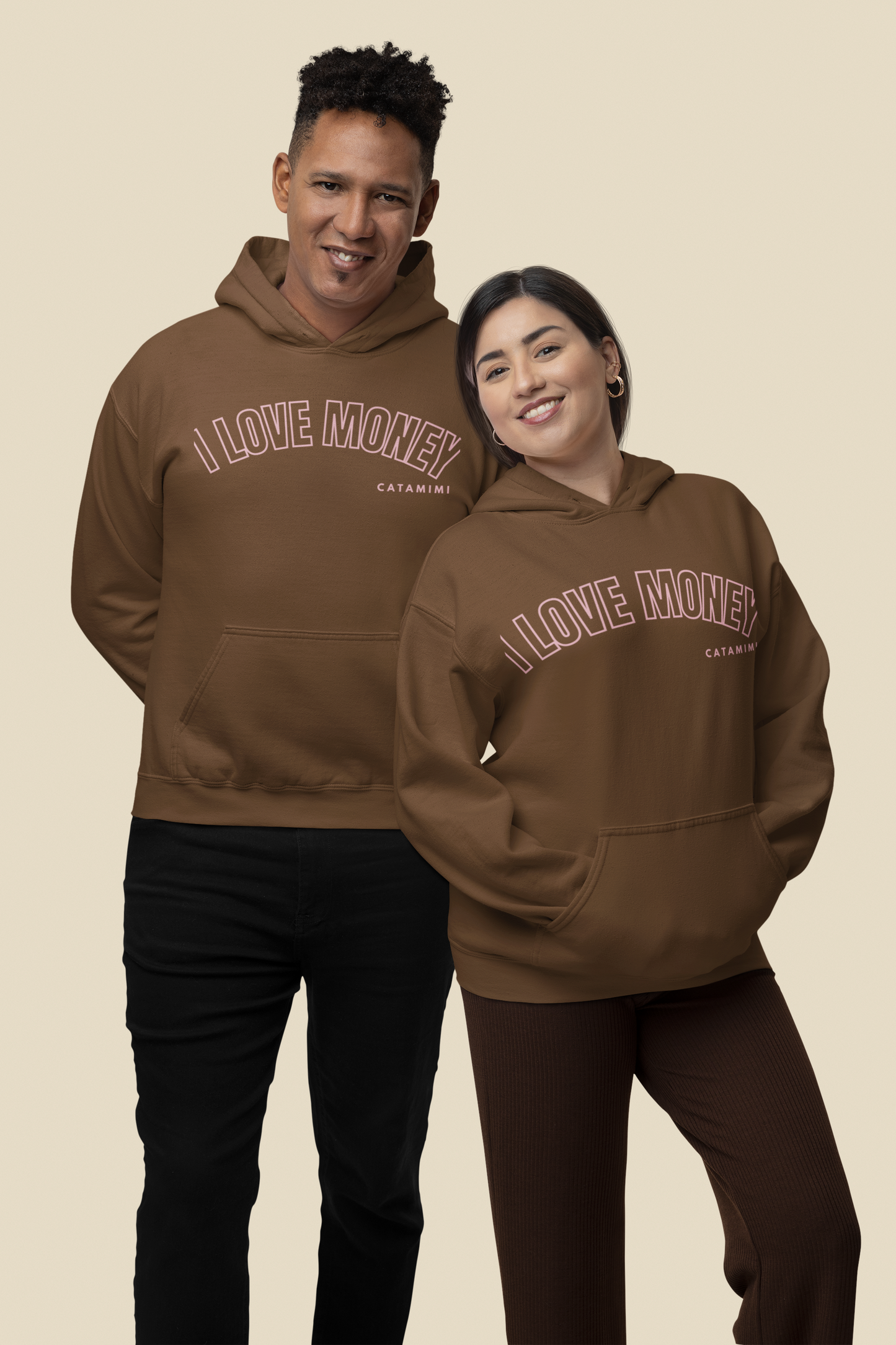 Pack dos Hoodies I LOVE MONEY