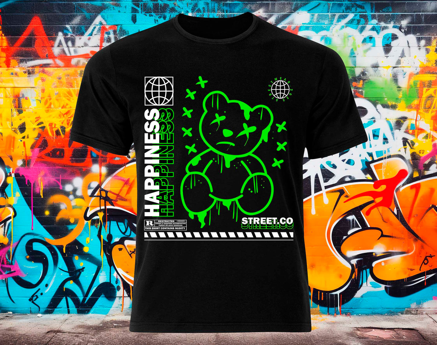 Polera urbana oso 048