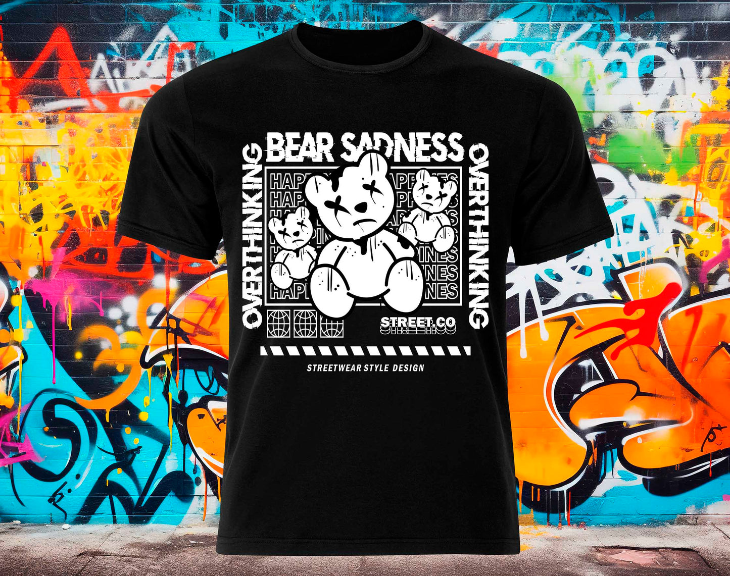 Polera urbana oso 081