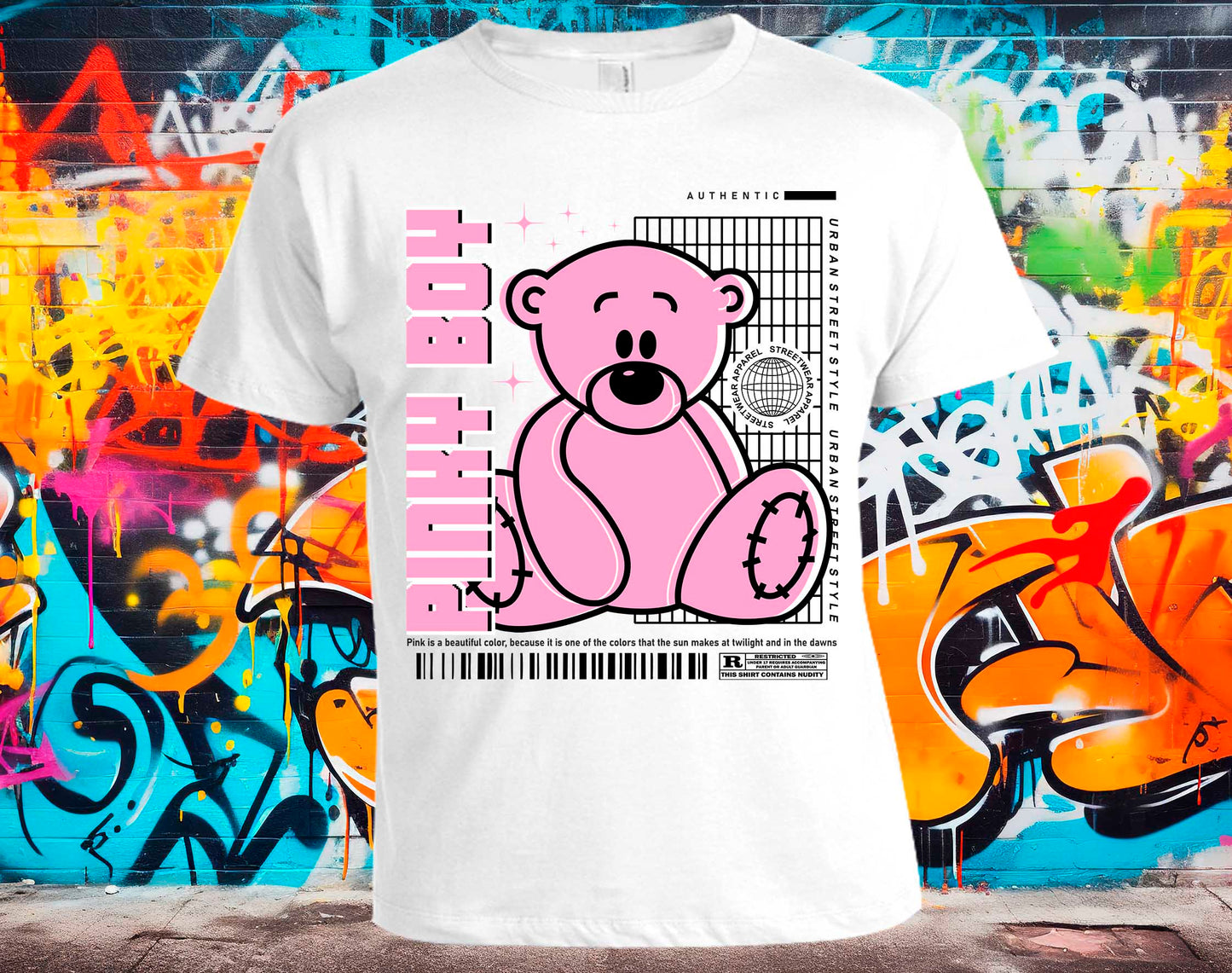 Polera urbana oso 138